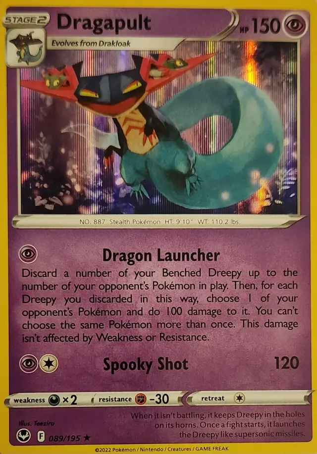 Dragapult - Pokemon Silver Tempest #89