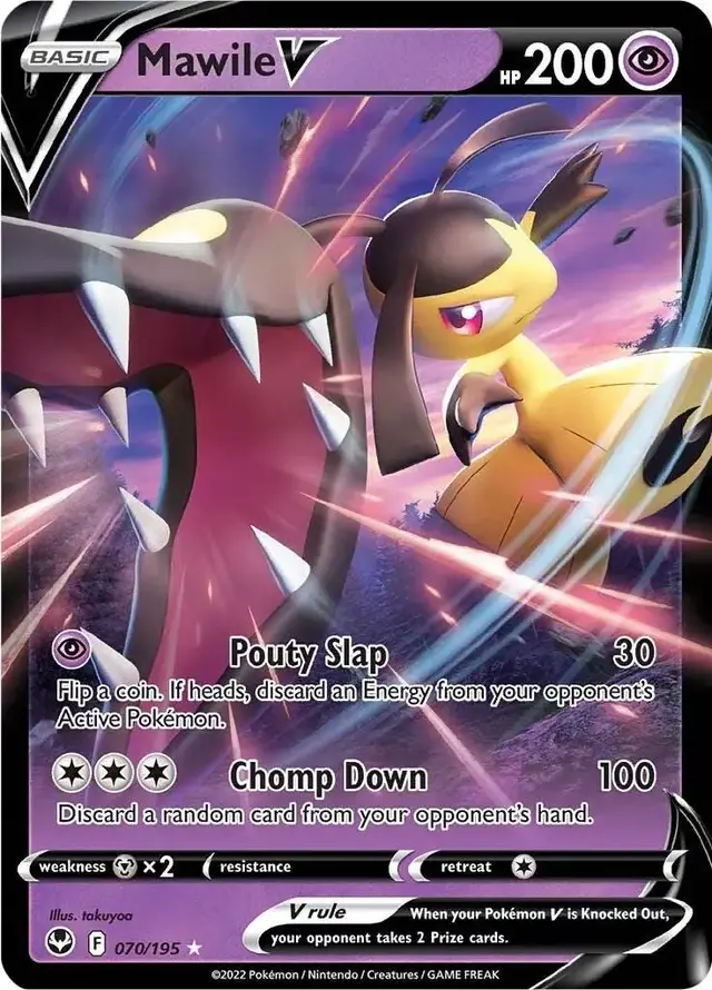 Mawile V - Pokemon Silver Tempest #70