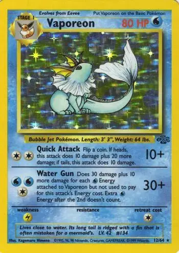 Vaporeon - Pokemon Jungle #12