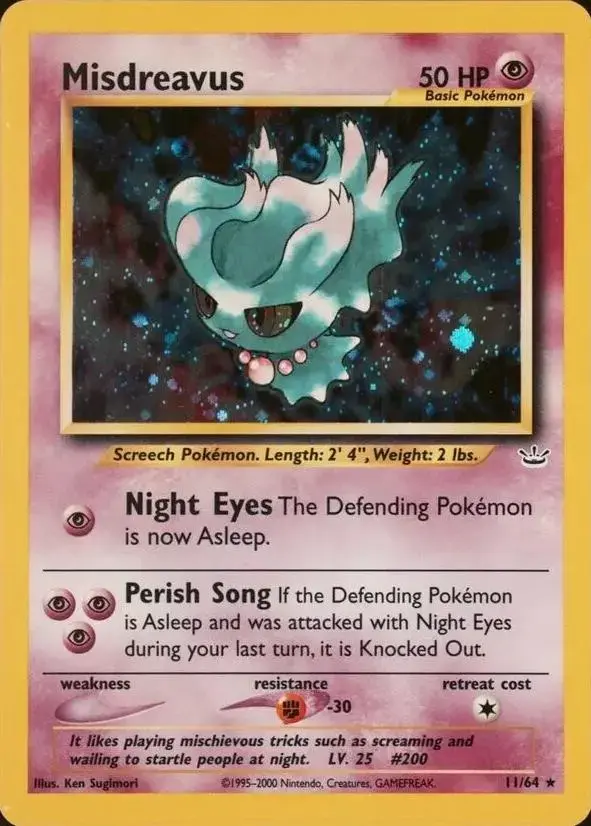 Misdreavus [Double Holo Error]