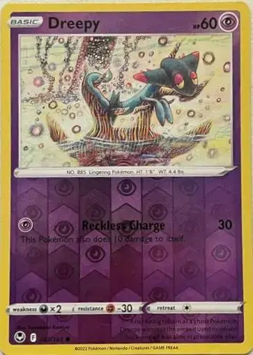Dreepy [Reverse Holo] - Pokemon Silver Tempest #87