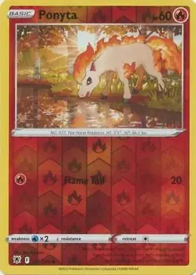Ponyta [Reverse Holo] - Pokemon Silver Tempest #21