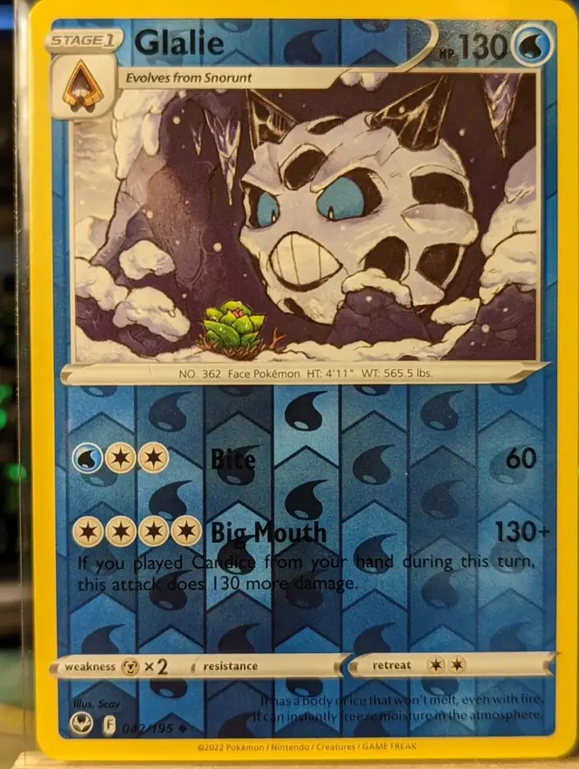 Glalie [Reverse Holo]