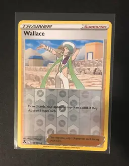 Wallace [Reverse Holo] - Pokemon Silver Tempest