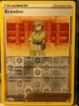 Brandon [Reverse Holo] - Pokemon Silver Tempest