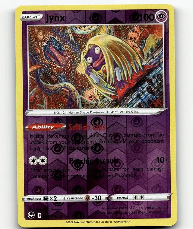 Jynx [Reverse Holo] - Pokemon Silver Tempest #62