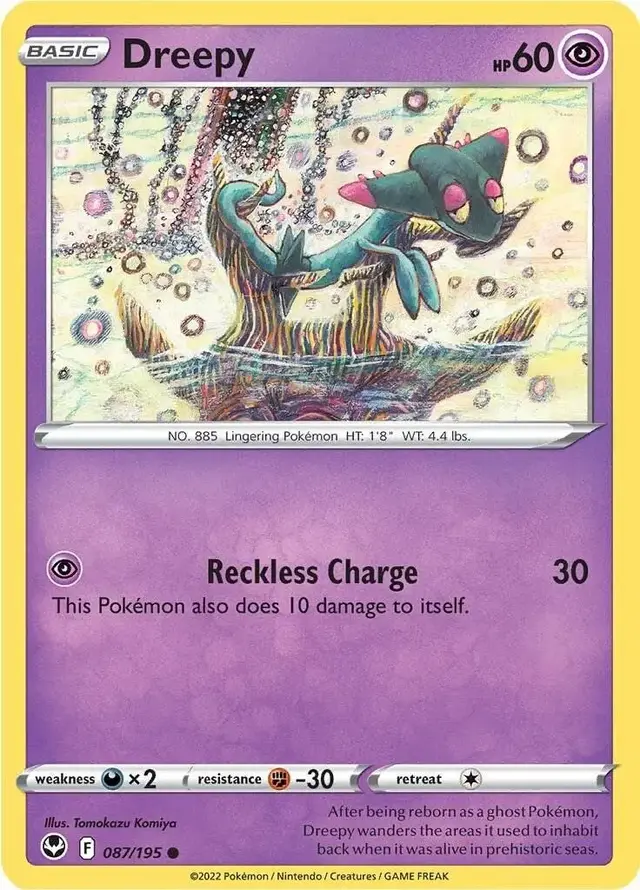Dreepy - Pokemon Silver Tempest #87