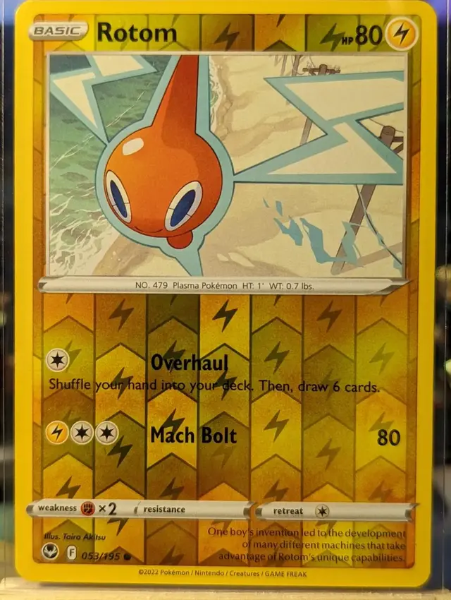 Rotom [Reverse Holo] - Pokemon Silver Tempest #53