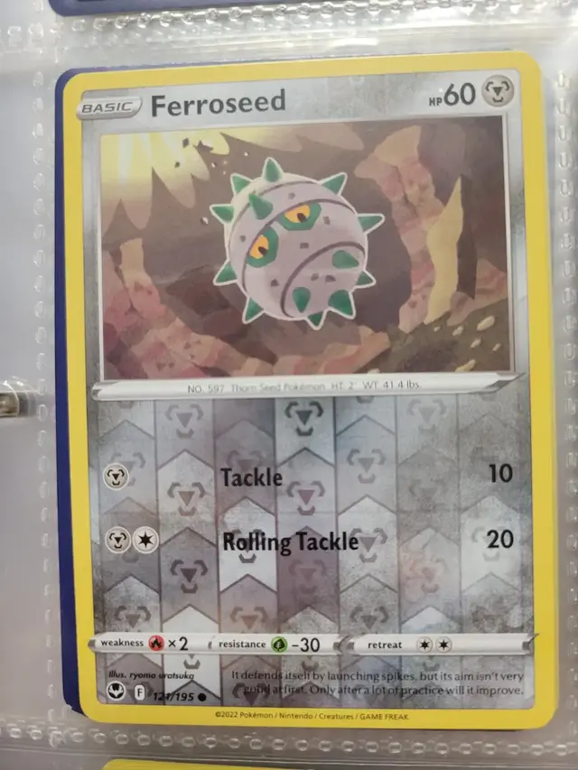 Ferroseed [Reverse Holo]