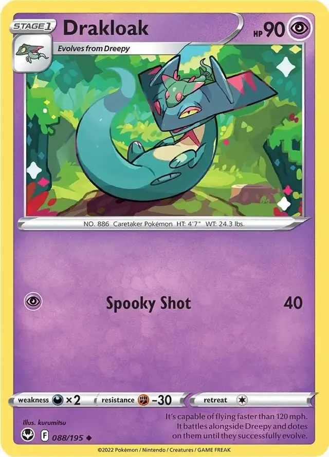 Drakloak - Pokemon Silver Tempest #88