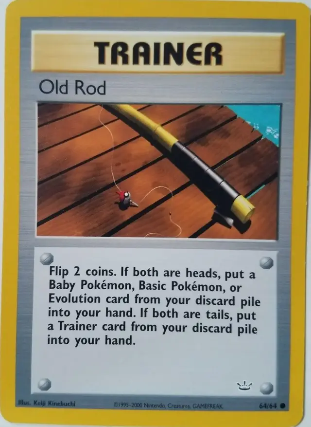 Old Rod - Pokemon Neo Revelation #64