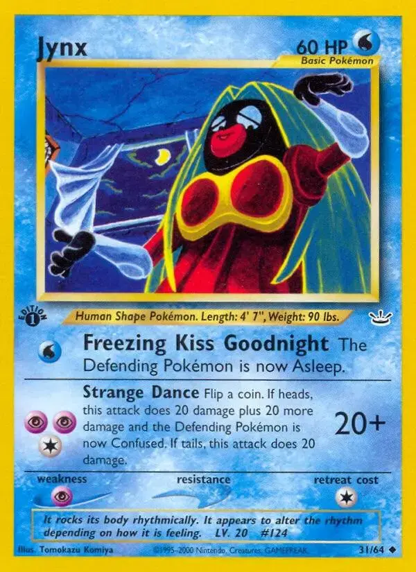Jynx [1st Edition] - Pokemon Neo Revelation #31