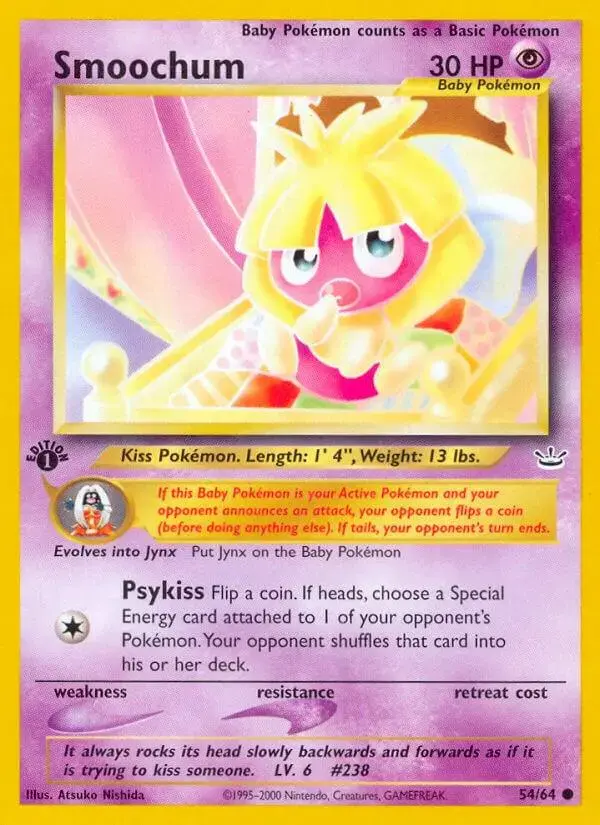 Smoochum [1st Edition]