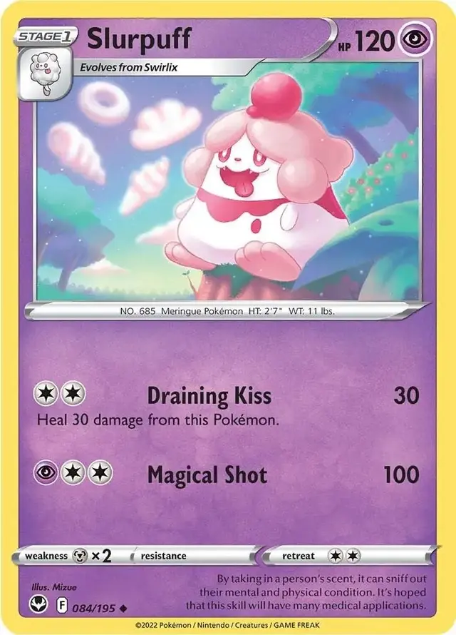 Slurpuff - Pokemon Silver Tempest #84