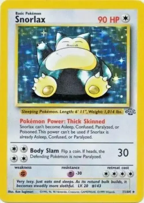 Snorlax - Pokemon Jungle #11