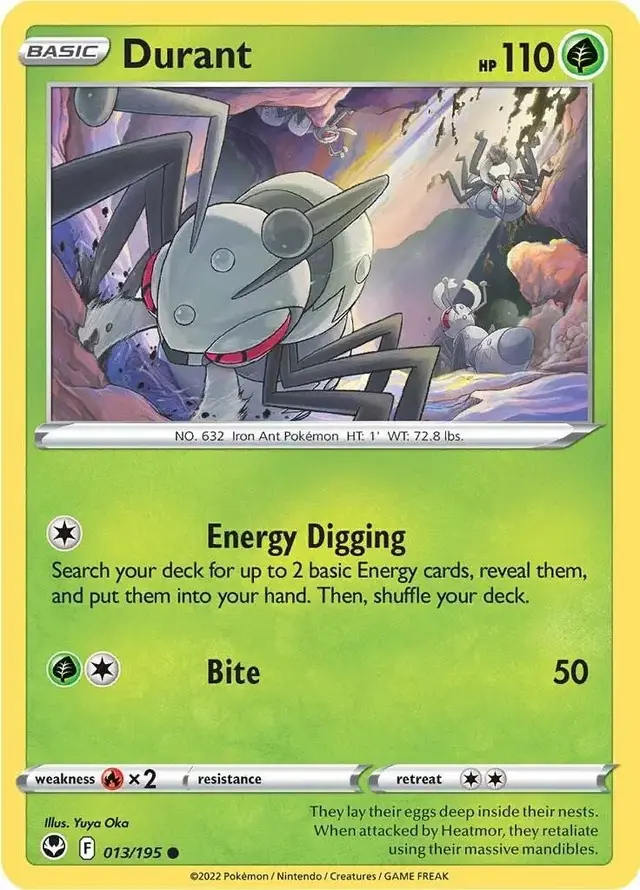 Durant - Pokemon Silver Tempest #13
