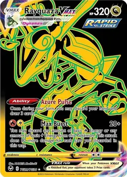 Rayquaza VMAX TG29 - Pokemon Silver Tempest