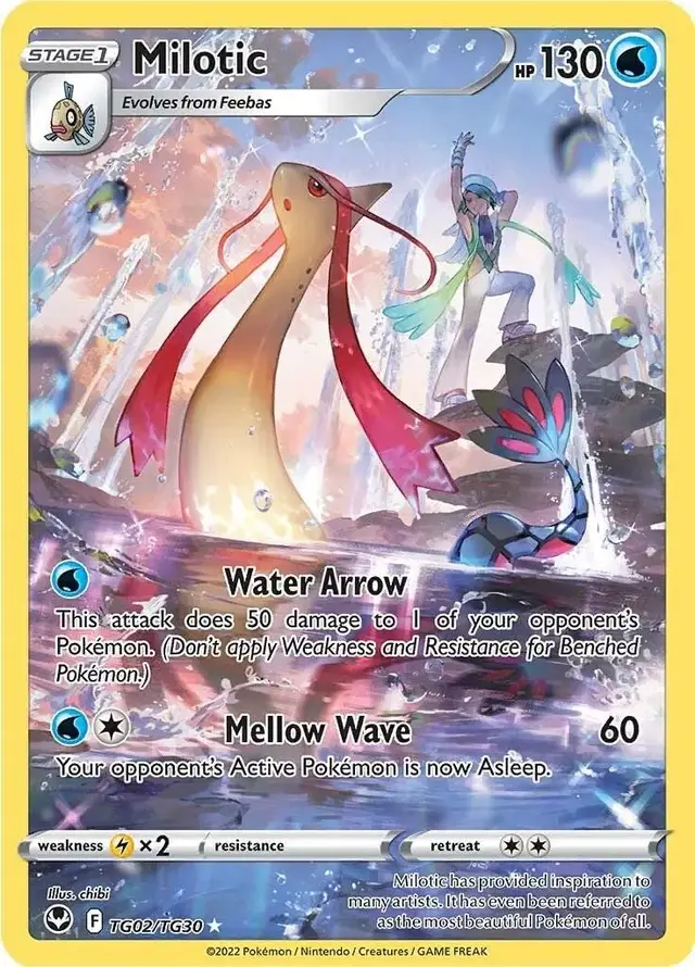 Milotic - Pokemon Silver Tempest #TG02