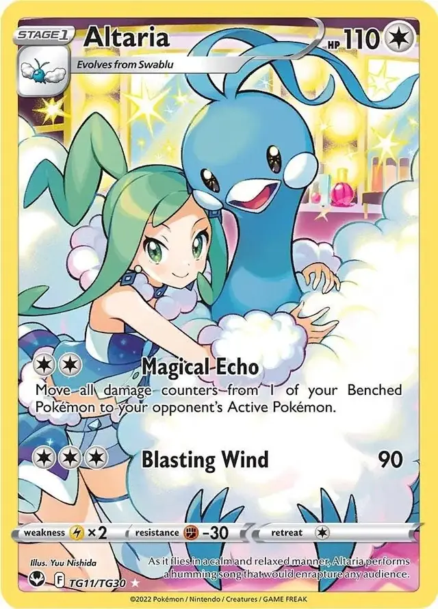 Altaria - Pokemon Silver Tempest #TG11