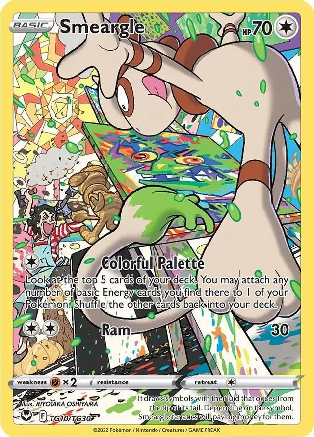 Smeargle - Pokemon Silver Tempest #TG10