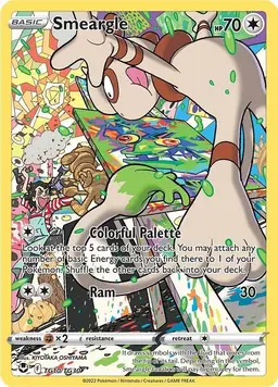 Smeargle TG10 - Pokemon Silver Tempest