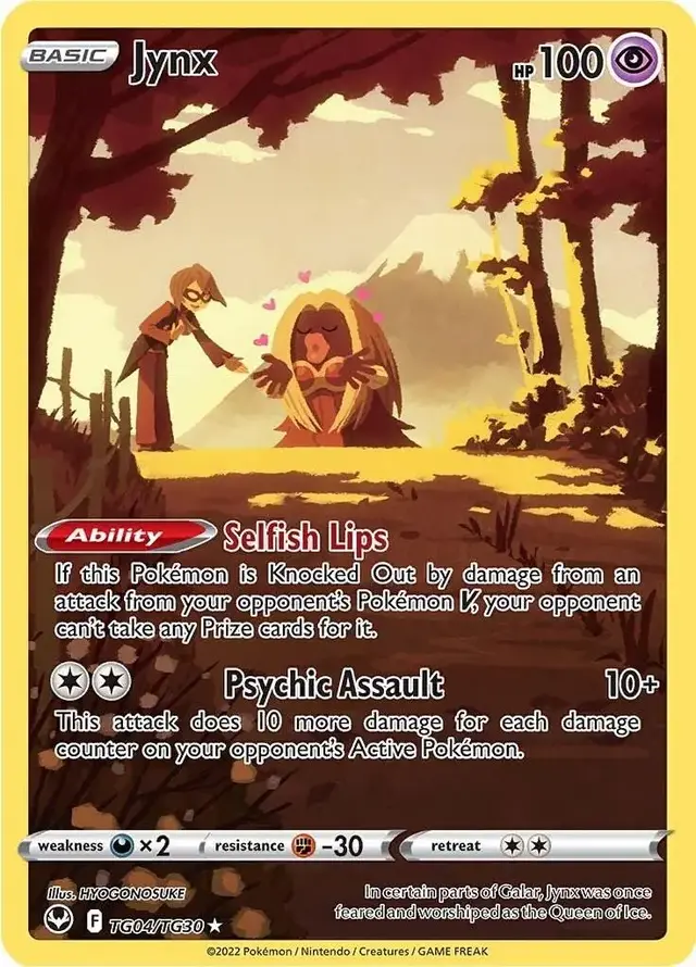 Jynx - Pokemon Silver Tempest #TG04