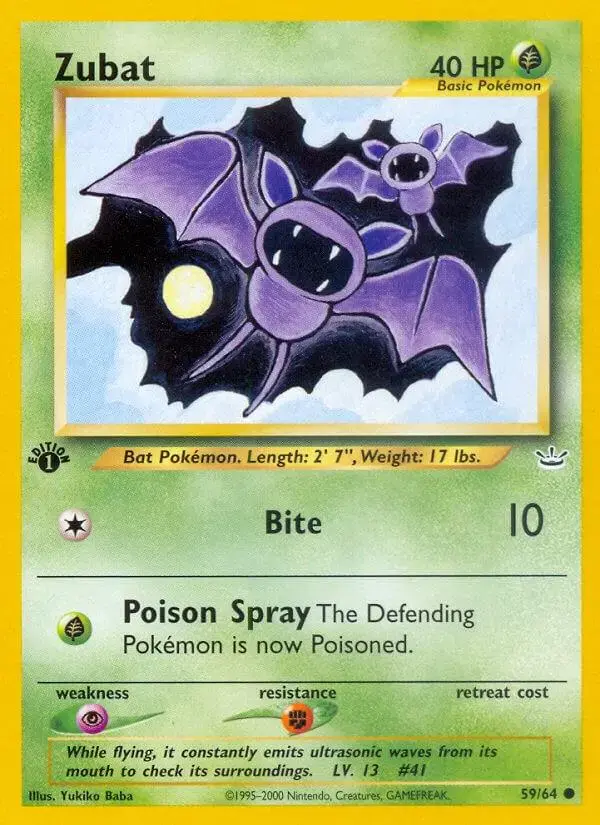 Zubat [1st Edition]