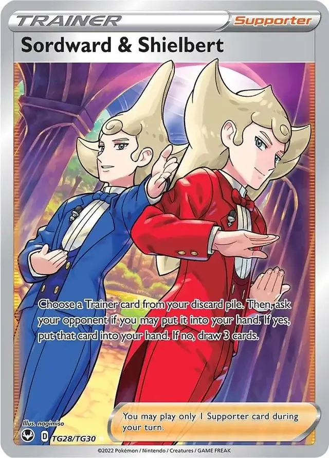 Sordward & Shielbert - Pokemon Silver Tempest #TG28