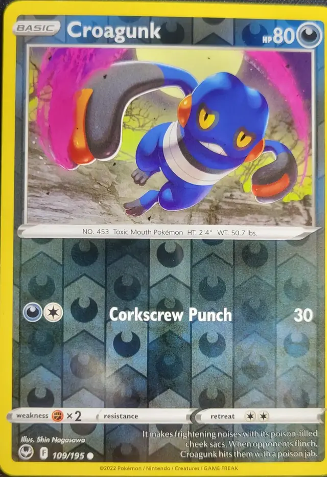 Croagunk [Reverse Holo]