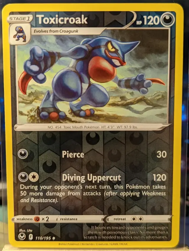 Toxicroak [Reverse Holo]