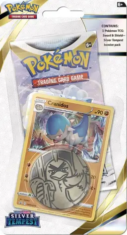 Cranidos Checklane Blister - Pokemon Silver Tempest