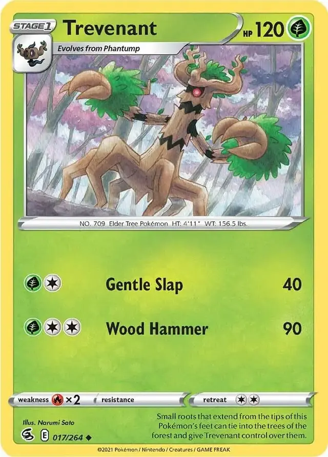 Trevenant - Pokemon Fusion Strike #17