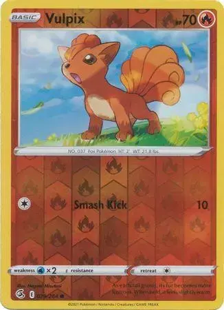 Vulpix [Reverse Holo] - Pokemon Fusion Strike #29