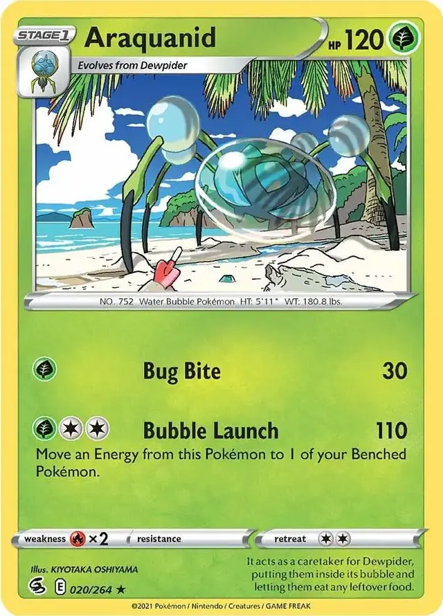 Araquanid - Pokemon Fusion Strike #20