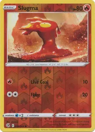 Slugma [Reverse Holo] - Pokemon Fusion Strike #34
