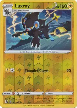 Luxray [Reverse Holo] - Pokemon Fusion Strike #93