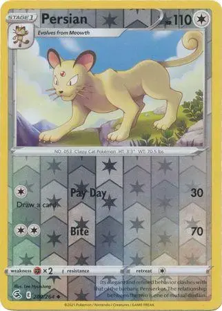 Persian [Reverse Holo]