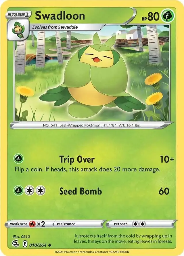Swadloon #10 - Pokemon Fusion Strike