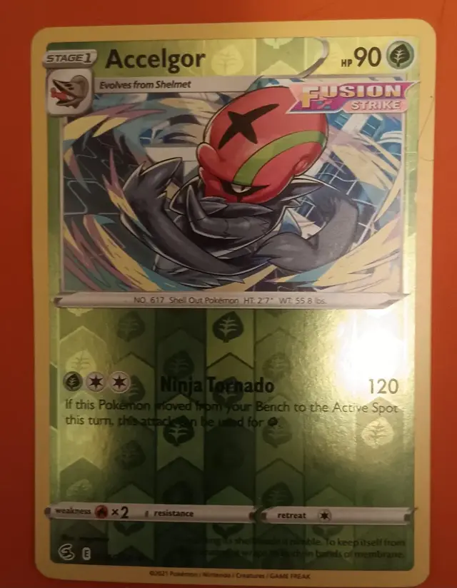 Accelgor [Reverse Holo] - Pokemon Fusion Strike #14