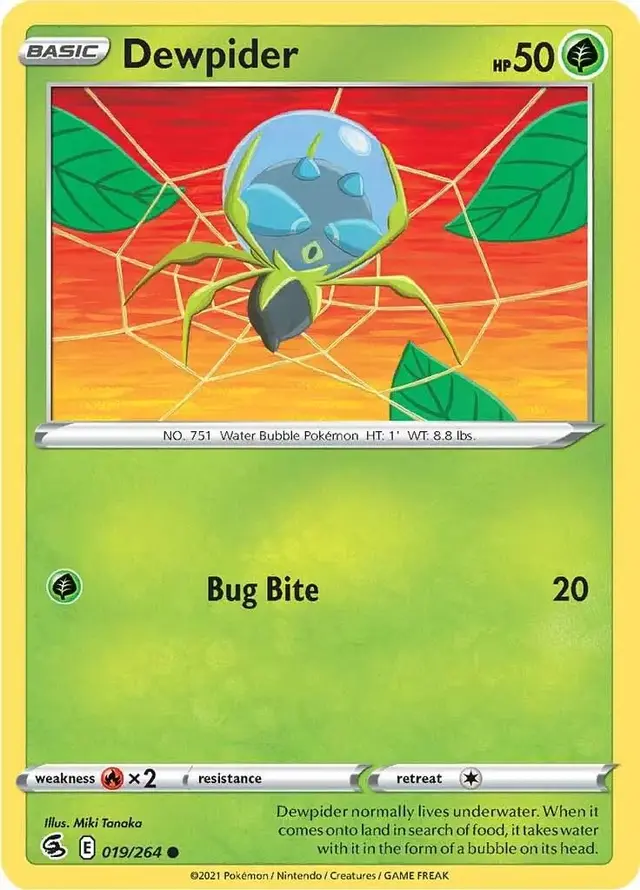 Dewpider #19 - Pokemon Fusion Strike