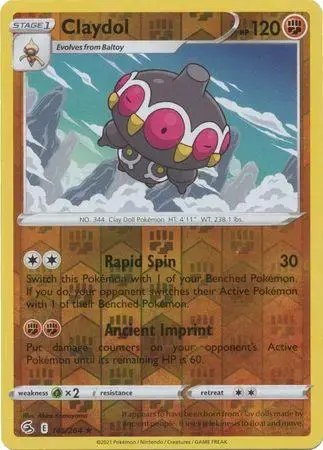 Claydol [Reverse Holo]