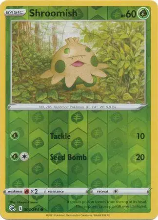 Shroomish [Reverse Holo] - Pokemon Fusion Strike #4