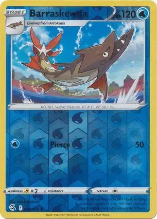 Barraskewda [Reverse Holo] - Pokemon Fusion Strike #83