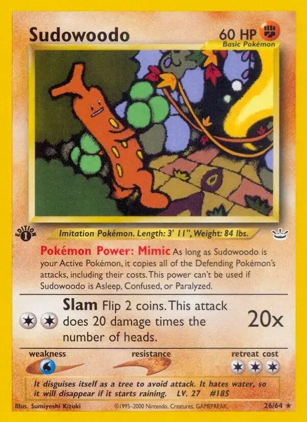 Sudowoodo [1st Edition]