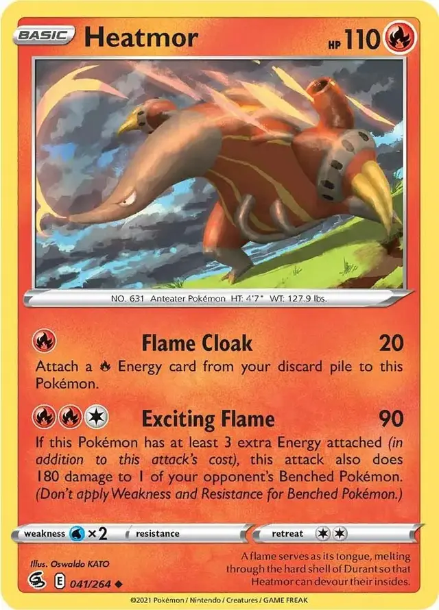 Heatmor #41 - Pokemon Fusion Strike