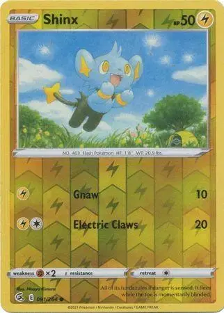 Shinx [Reverse Holo] - Pokemon Fusion Strike #91