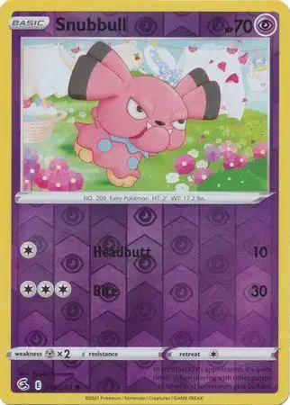 Snubbull [Reverse Holo]