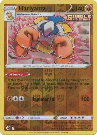 Hariyama [Reverse Holo]