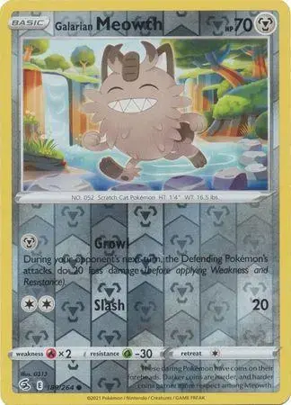 Galarian Meowth [Reverse Holo]