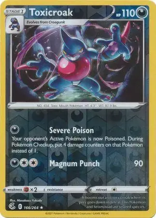 Toxicroak [Reverse Holo]